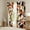 Orange, variant on Erosebridal Kawaii Duck Curtains and Drapes (42x90), Farmhouse Animal 30%-50% Blackout Curtains for Bedroom, Brown Curtains for Living Room, Window Drapes Room Decorative