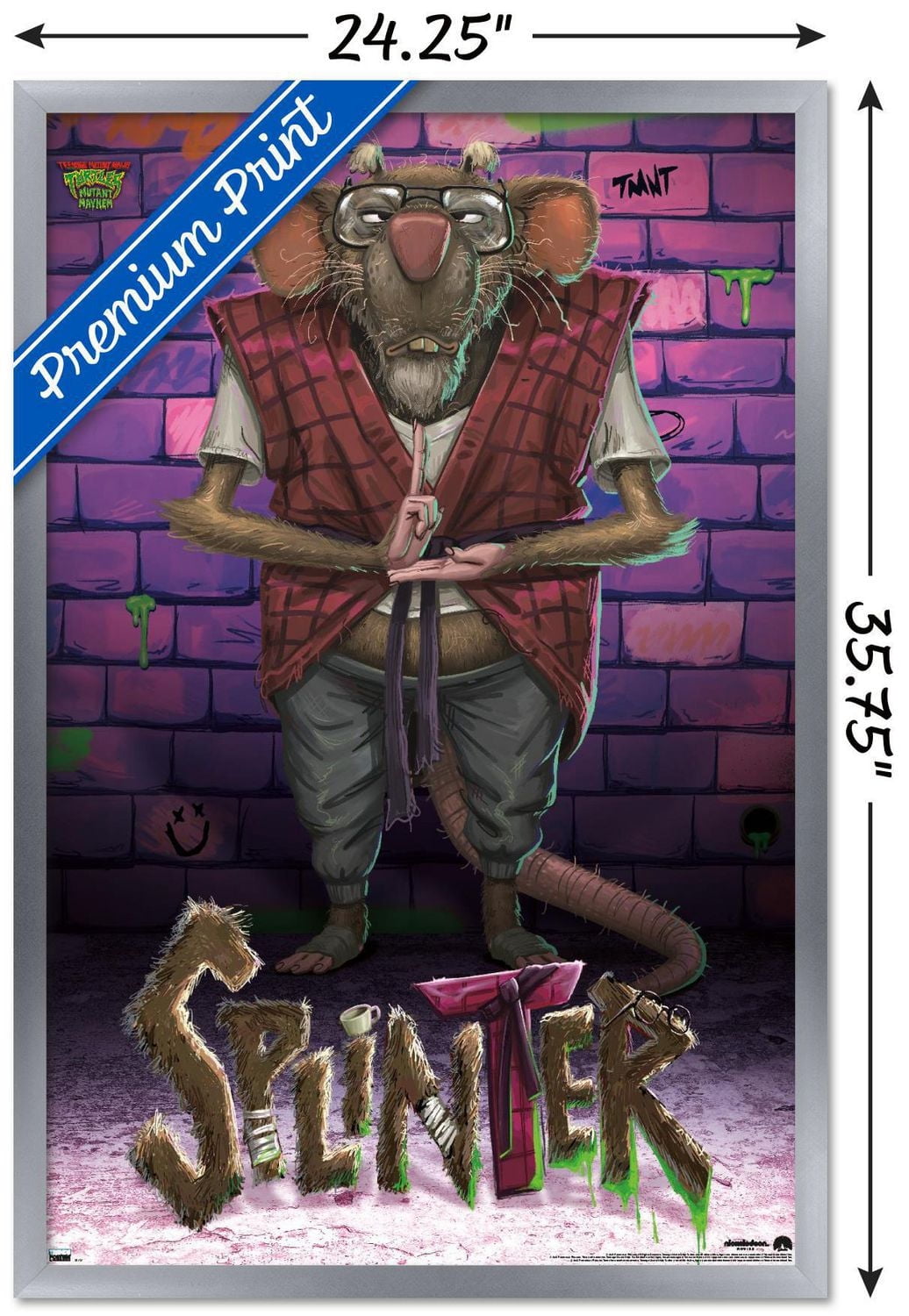 Teenage Mutant Ninja Turtles: Mutant Mayhem - Splinter Wall Poster