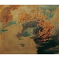 thumbnail image 2 of Hans Canon 17x15 Gold Ornate Wood Frame and Double Matted Museum Art Print Titled - The Victory of the Light Over the Darkness (1884-1885), 2 of 4