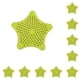 thumbnail image 1 of Inteprter Filtro de silicona para fregadero, forma de estrella, Flexible, para el hogar, baño, cocina, drenaje de suelo, recogedor de pelo con Verde 10Conjunto, 1 of 6