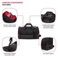 thumbnail image 2 of Bolso de viaje SwissGear Apex de 71 cm negro, liviano, 2 of 9