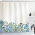 thumbnail image 1 of Ambesonne Floral Shower Curtain, Abstract Flowers Curvy, 69"Wx75"L, Multicolor, 1 of 3
