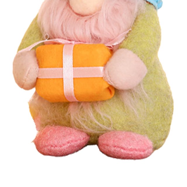 Muñecas Enanas De Peluche Adorno Muñecas enanas Casa Cama Decoración Felpa Rudolph Muñecas para niños (Bigote) Hugtrwg libre de BPA