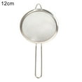 thumbnail image 1 of Broadside Stainless Steel Flour Sieve Oil Colander Soybean Milk Filter Home Tool, 1 of 12