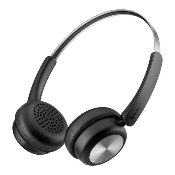 STEREN Audífonos Bluetooth* ultradelgados con batería de hasta 35 h AUD-7655NE