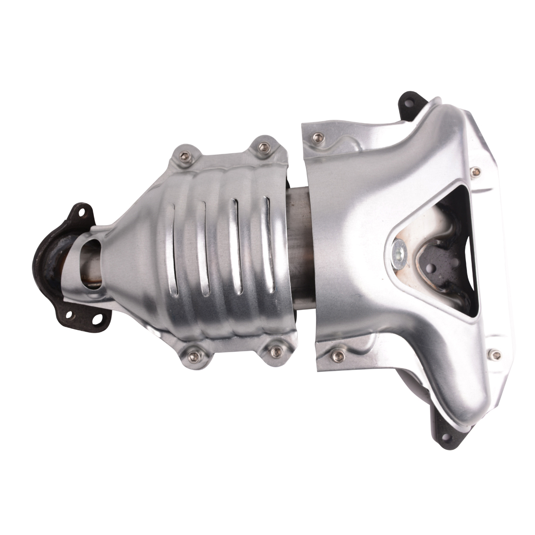 Catalytic Converter 1 7l Exhaust Manifold 673 608 674 For Catalytic Converter 1 7l Exhaust Manifold 673 608 674 For Honda Civic 01 05 Dx Lx Cx L4 Sohc Reph960325