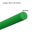 thumbnail image 2 of 3pcs Varilla Redonda Plástica 3/8" Diámetro 20" Longitud Verde (POM) Varillas de Polioximetileno Plástico de Ingeniería, 2 of 5