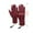 Wine, variant on USB Heated Gloves for Men Women Winter Cycling Motorcycle Driving Warm Touchscreen Compatible Windproof Cold Weather Gear with Power Bank Charging Port