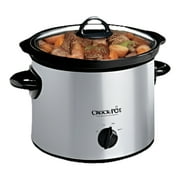 Crock Pot 2135591 5025-WG-NP Slow Cooker, 3 qt Capacity, 110 V, 3200 W, Stoneware White