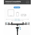 thumbnail image 3 of Acuvar Tablet Stand Holder for Bed, Gooseneck Mount with Adjustable Flexible Arm Compatible with iPad Air Pro Mini, Samsung Tab, Nintendo Switch Other 4.7"-11" Device, 3 of 8