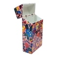 thumbnail image 2 of Women's Cigarette Case For 100s Hard Pack Crush Proof Plastic Flip Top - Pink Floral, 2 of 4