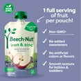 thumbnail image 4 of Beech-Nut Iron & Zinc Stage 4 Toddler Food, Apple Blueberry Spinach, 3.5oz Pouch (12 Pack), 4 of 9