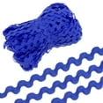 thumbnail image 1 of Uxcell Cinta de Encaje de 29.5 Yardas en Azul Oscuro, Cinta de Flecos de Onda de 0.2'' para Costura, Manualidades, Ropa, Regalos, 1 of 6