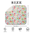 thumbnail image 4 of Microfibre Drying Mat for Kitchen Pioneer Dish Drying Drainer Mat Absorbent Colorful Floral Drying Mat Washing Up for Glass, Plate & Cup 16inch X 18inch, 4 of 7