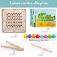thumbnail image 5 of Juego de juegos de mesa Wooden Go Games con puntos y cuentas, juguete para niños, 5 of 5