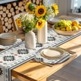 thumbnail image 4 of Southwest Ethnic Round 13 Inch Placemats Set of 8, Boho Aztec Tribal Abstract Aesthetic HeatResistant Non Slip Place Mats for Dining Table, Wipeable Braided Kitchen Table Mats for Housewarming, 4 of 9