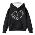 thumbnail image 2 of CAIXIA Girls Oversized Hoodies Cute Horse Graphic Long Sleeve Hooded Teen Preppy Relaxed Fit Pullover Sweatshirts with Pocket, 2 of 4