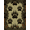 Brown, Pattern 4, variant on ODIKA 5'x7' Washable Area Rug Forest Wildlife Antler Motifs Vintage Grain Border Woodland Print Refined for Small Living Room, Bedroom, Easy Care, Non-Shedding, Pet Friendly