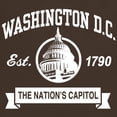 thumbnail image 3 of CafePress - Washington DC Dark T Shirt - 100% Cotton T-Shirt, 3 of 4