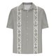 thumbnail image 4 of Mens Casual Botón Arriba Camisas Manga Corta Vintage Boliche Cuba Playa Camisas de Verano Botón Arriba, 4 of 5