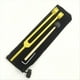 thumbnail image 4 of Dipasón Plateado Extendido de 25 cm para Limpieza de Oídos Diapasón de 128 HZ con Llave, Bolsa de Tela y Martillo, 4 of 5