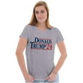 thumbnail image 4 of Donald Trump Election Campaign 2024 Womens Fitted Plus Size Graphic Tee Brisco Brands 2X, 4 of 5
