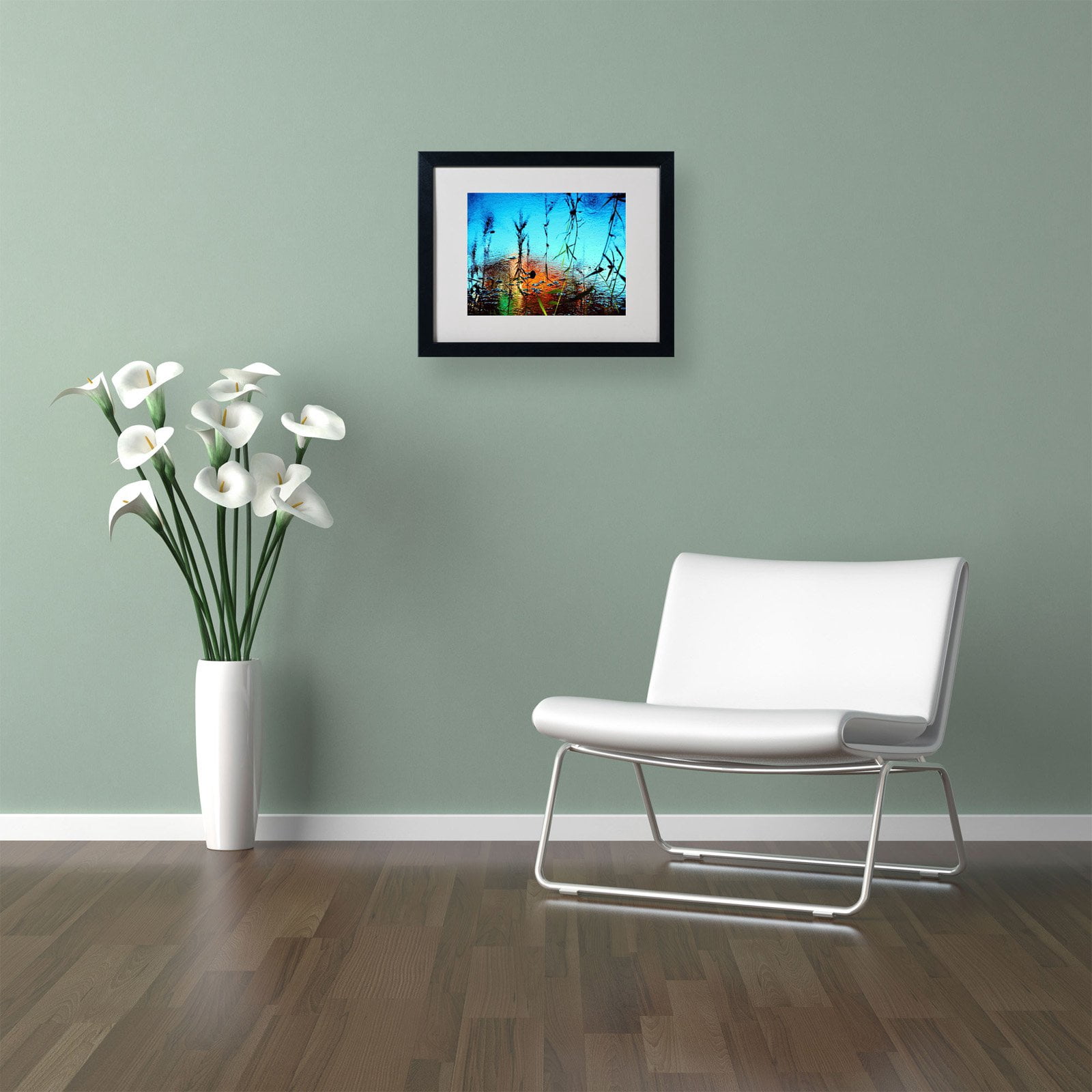 Trademark Fine Art "Painted by Nature" Framed Canvas Art by Beata Czyzowska Young
