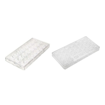 

2 Pcs Shell Shape Hard Chocolate Mold 3D Sea Shell Polycarbonate Clear Ice Jelly Candy Mould