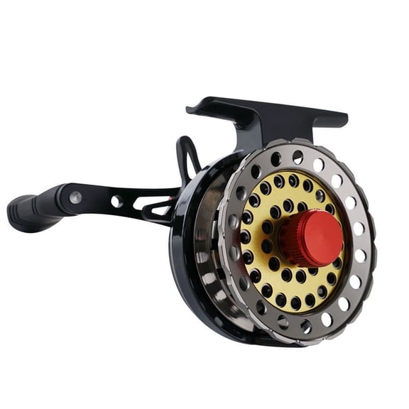 Full Metal Fly Fishing Reels for Trout Fishing Accessories Baitcasting Fishing Reel Left/Right Handle