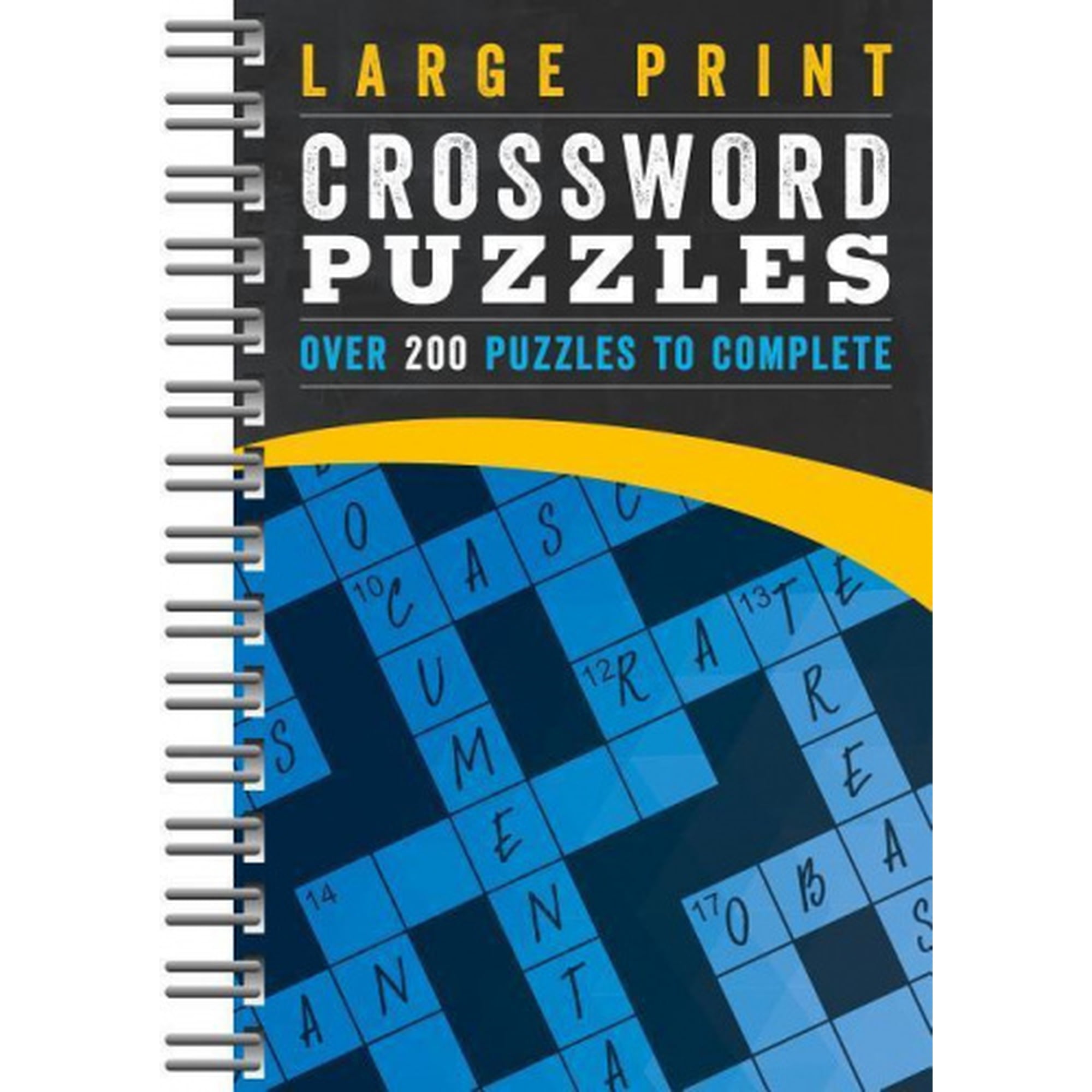 Large Print Crossword Puzzles: Over 200 Puzzles to Complete | Walmart Canada
