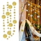 thumbnail image 1 of Guirnalda de Papel Brillo Estrella Colcomx para Decoraciones de Fiesta 13 Pies Dorado, 1 of 8