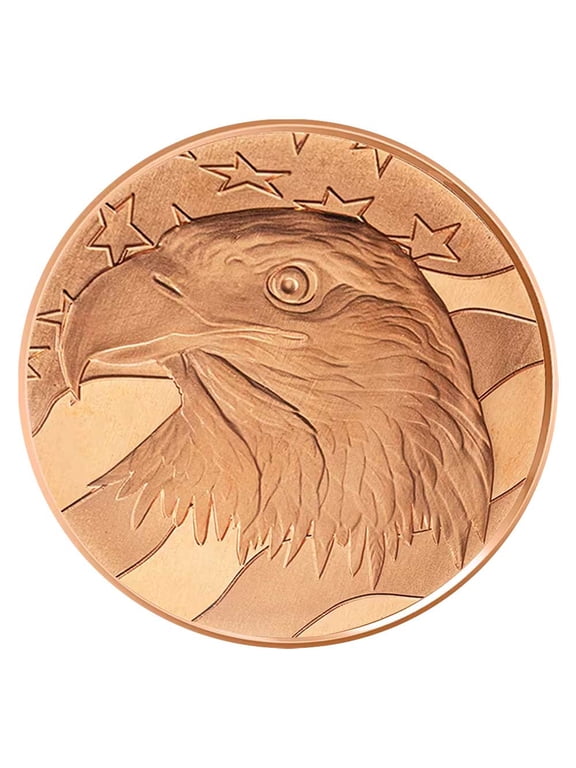 Collectible 1 oz Eagle .999 Fine Copper Round