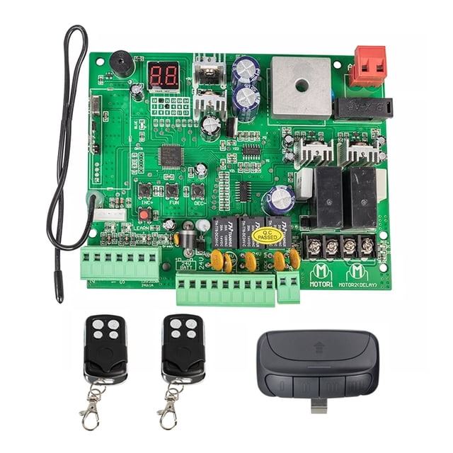 12V/24V Board For Automatic Double Arms Swing Gate Opener Control Board Panel Smart Control Center System Replace Fittings ,Free Your Hands
