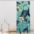 thumbnail image 2 of Shark Waterproof Shower Curtain Set with Hooks, Printed Bathroom Decoration - Shower Curtain Sets and Curtain Sets with Stunning Designs for Your Bathroom Décor, 2 of 5