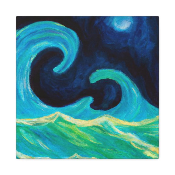 Sea of Rippling Waves - Canvas