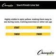 thumbnail image 4 of Champion Sports Poly Start and Finish Line Set, Yellow, 4 of 6