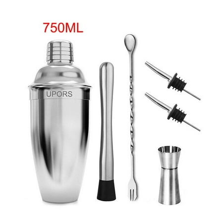 

First Half Cocktail Shaker 550ml/750ml Stainless Steel Wine Martini Boston Shaker Mixer Bar Party Bartender Tool Bar Accessories