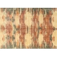 thumbnail image 1 of Ahgly Company Indoor Rectangle Contemporary Chocolate Brown Abstract Area Rugs, 4' x 6', 1 of 6