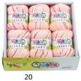 thumbnail image 4 of 6PCS 300g DIY Woolen Ball Of Milk Cotton Thread Children‘s Hand-knitted Scarf Crochet Knitting Shoes Sweater 50g/Roll, 4 of 7