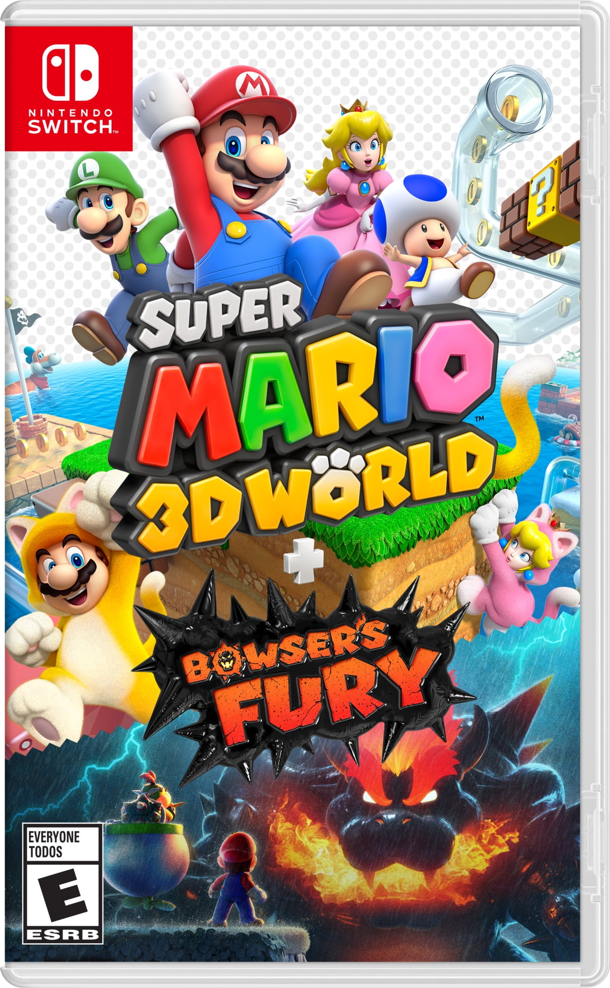 panik Gezegen izolasyon  Super Mario 3D World + Bowser'S Fury - Nintendo Switch - Walmart.com