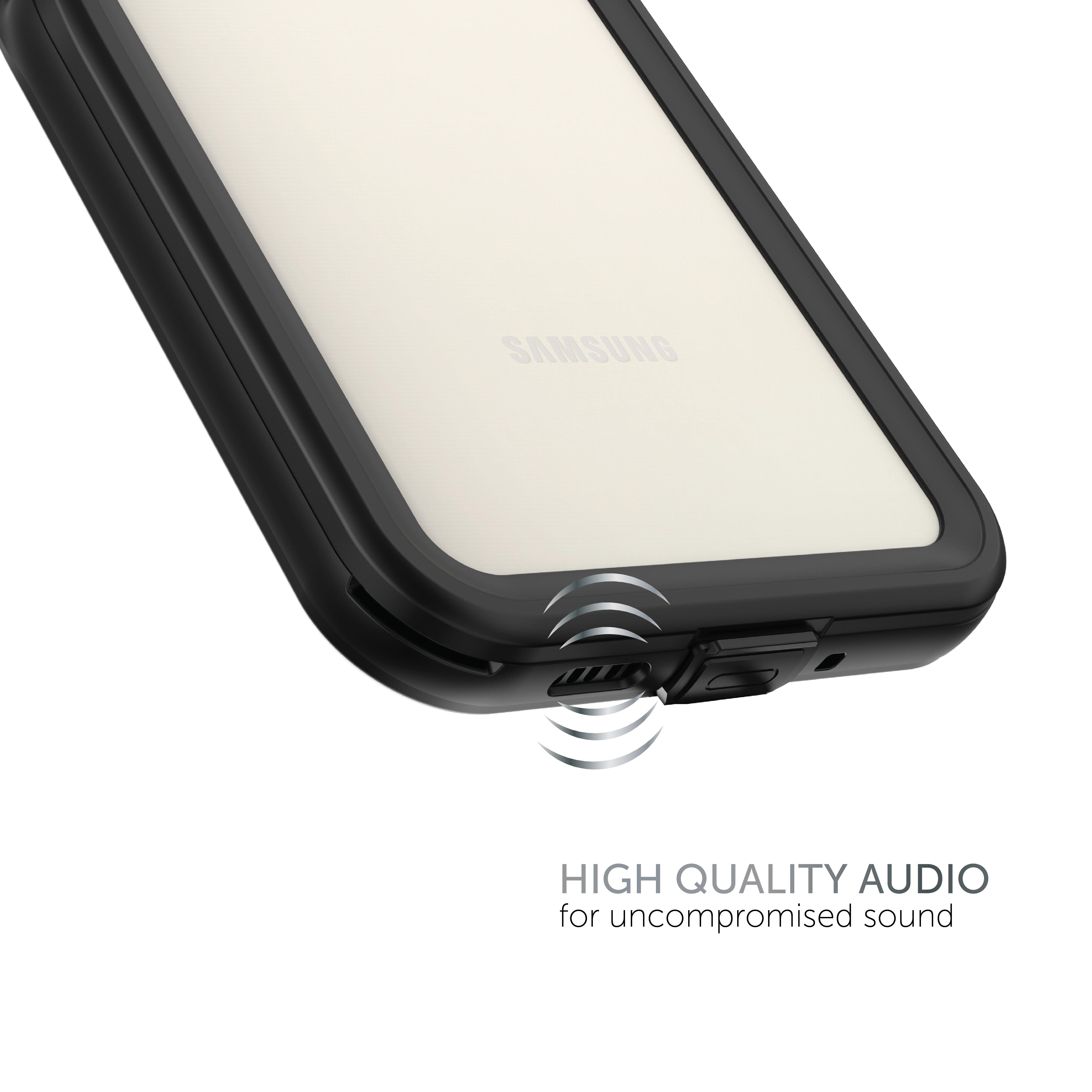 Body Glove Waterproof Tidal Phone Case for Samsung Galaxy A17 5G - Black/Clear