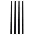 thumbnail image 2 of 4pcs 39.4 Pulgadas T Slot 4040 Perfil De Extrusión De Aluminio Rail Lineal Estándar Europeo Para Equipos De Automatización CNC Soporte De Trabajo De Impresora 3D, 2 of 7