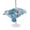 LightBLue, variant on Outdoor Tablecloth with Umbrella Hole for Patio/Picnic/Party/Camping, Ocean Turtle Waterproof Table Cloth Rectangle Table Cover Washable, Blue Sea Underwater Animals Floral Starfish Blue (60"x 102")