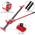 thumbnail image 4 of 48" High Lift Farm Jack 3.2 Ton (7000 Lb), Heavy Duty Ratcheting Off-Road Bumper Lifter with Triangular Head for Truck, SUV, ATV, 4x4 & Farm Use, 4 of 6