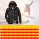 thumbnail image 2 of Abrigo de algodón con calefacción eléctrica para hombres y mujeres, chaqueta térmica con carga USB, 2 of 7