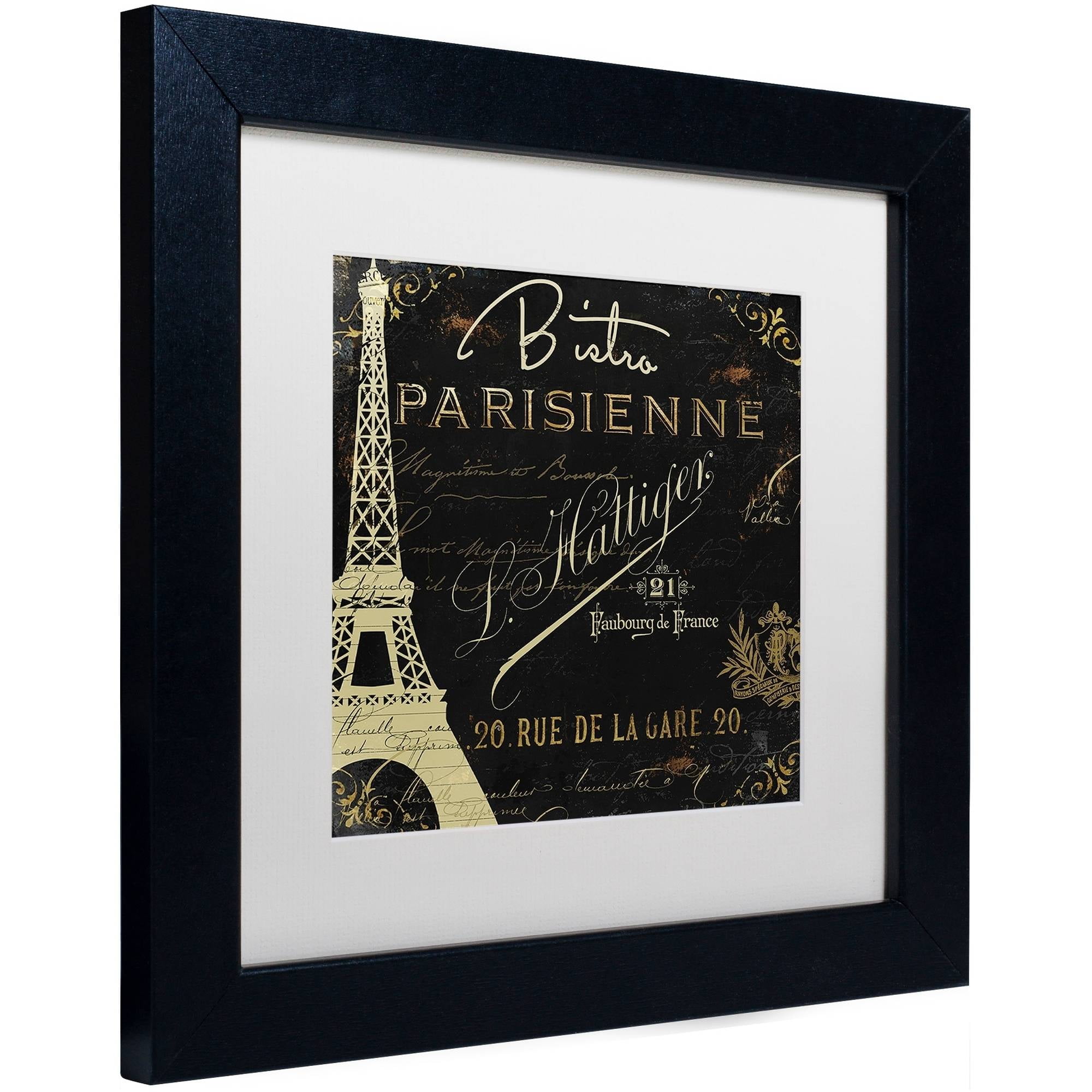 Trademark Fine Art "La Cuisine VI" Canvas Art by Color Bakery White Matte, Black Frame