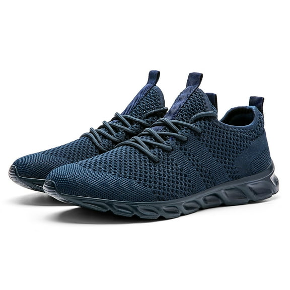 Men Casual Shoes Comfortable Walking Shoes Slip-on Sneakers Breathable Sport Athletic Gym Shoes