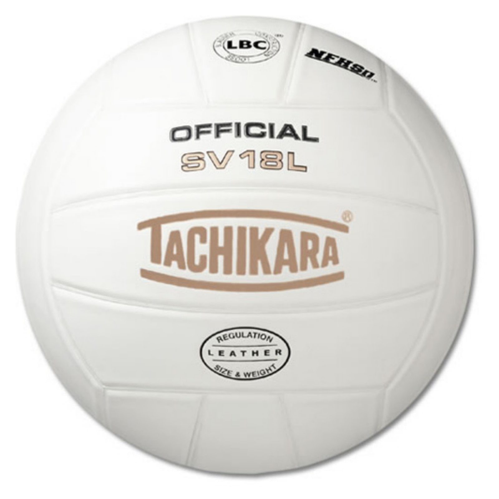 Tachikara SV18L Leather Cover Volleyball - Walmart.com - Walmart.com