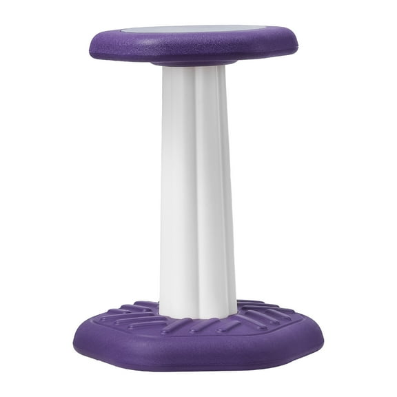 KFFKFF Children's Balance Chair, Active Seating with Foam Pad, Enhances Concentration, Posture & Serenity in Kids, Perfect for Classroom & Home Use, Ages 7-14, Purple
