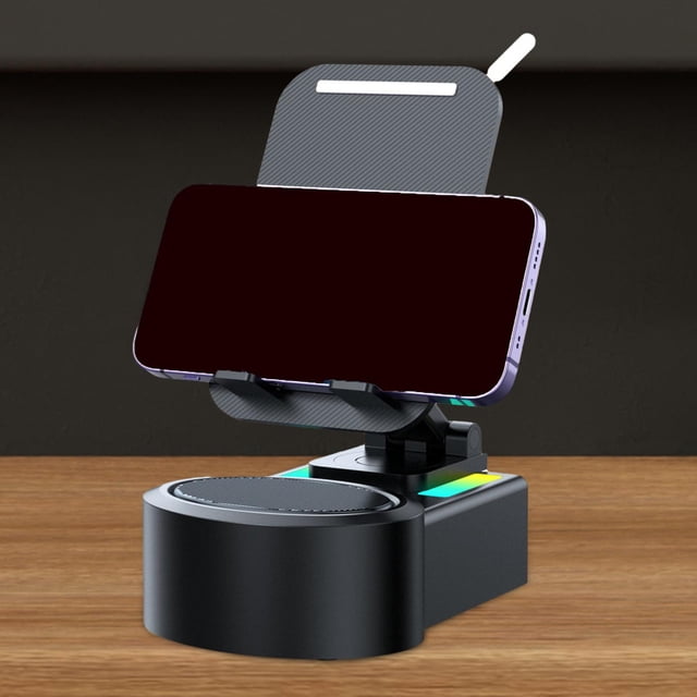 Soporte Para Teléfono Altavoz Recargable V5.0 Soporte Para Tableta Y Teléfono Para Oficina